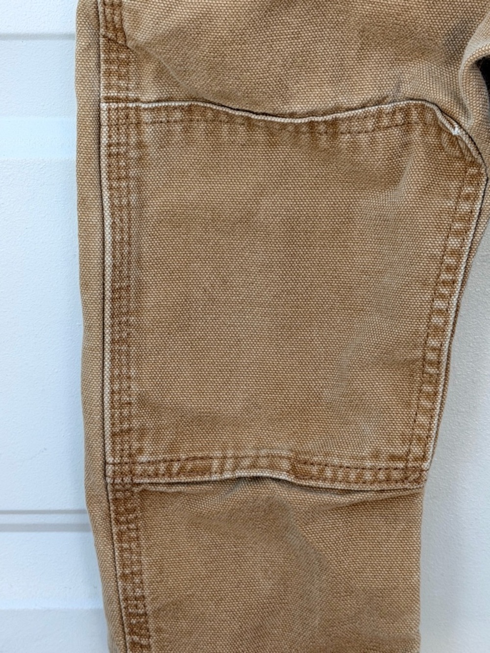 Carhartt Brown Duck Bib Overalls Toddler Size 2T Adjustable Workwear - Picture 6 of 8